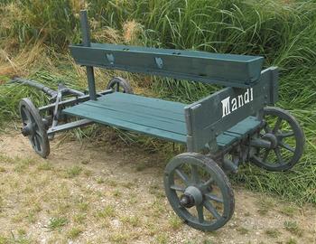 ANTICO CARRETTO IN LEGNO.