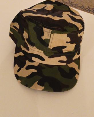 cappello militare  mimetico taglia unica