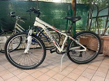 Mountain Bike Eclipse bianca-ammortizzata