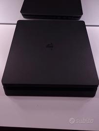 PS4 Slim + Controller Blu + 10 Giochi  