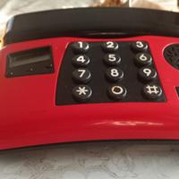 telefono fisso Charlie rosso