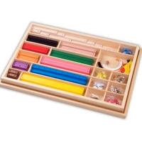 Astine della geometria in legno Montessori