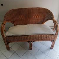 divanetto vimini