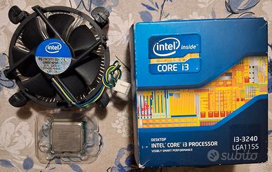 CPU/Processore i3-3240 con ventola