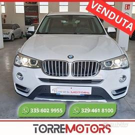 Bmw X3 xDrive20d xLine CV 190 12/2015