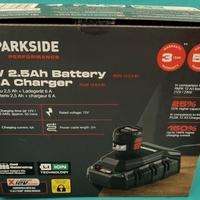 kit batteria e caricabatterie Parkside X12