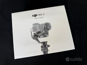 DJI RSC 2 Pro Combo Nuovo Completo