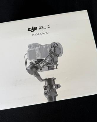 DJI RSC 2 Pro Combo Nuovo Completo