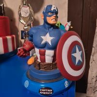lampada a batterie notturna di captain america