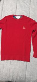 maglione uomo rosso