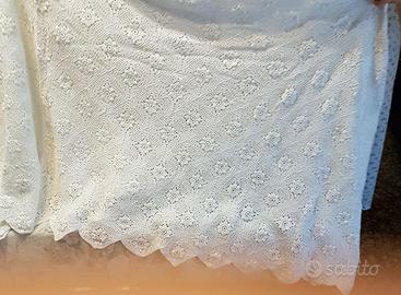 Coperta  in filo di Scozia lavorata a mano