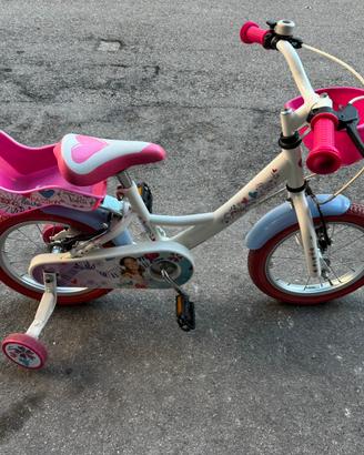 Bicicletta con rotelle