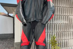 Tuta moto in pelle