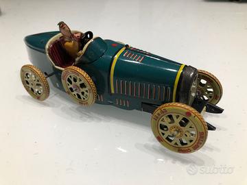 Auto modello Bugatti I-970 con pilota - Gioco latt