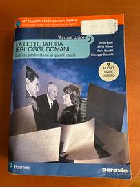 La letteratura ieri, oggi, domani 3 Ed esame stato