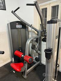 Pull down life fitness- cybex- nautilus,