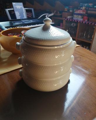 vaporiera / couscoussier ceramica francese (Gien) 