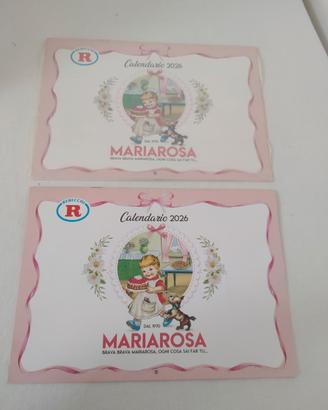 calendario Mariarosa 2026