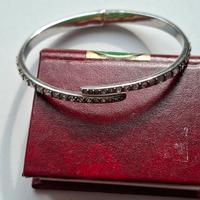 Bracciale"Bangle" Morellato in acciaio e strass