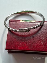 Bracciale"Bangle" Morellato in acciaio e strass