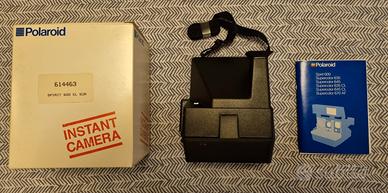 Nuova fotocamera Polaroid Spirit 600 anni '80