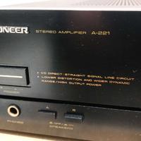 PIONEER Amplificatore A-221 e Lettore CD PD-102
