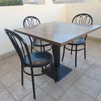 tavoli 90x90 con sedie
