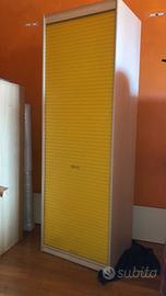 Mobile scarpiera con anta a ribalta