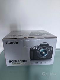 Canon EOS 2000D - 18-55 mm DC III - come nuovo