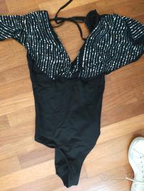 Body nero Bershka