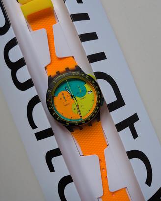 SWATCH NEON SIGNAL FLAG - SUSB422