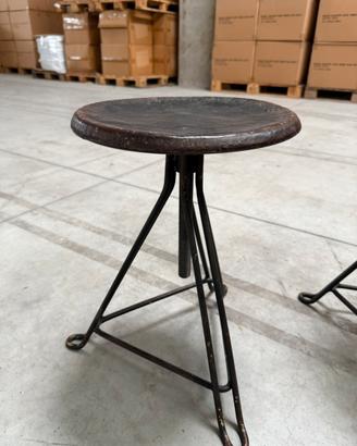 Sgabelli vintage ferro