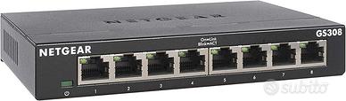 NETGEAR Switch Ethernet 8 porte (GS308)