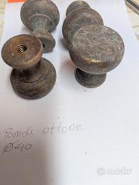 pomelli ottone per mobili