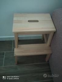Sgabello in legno