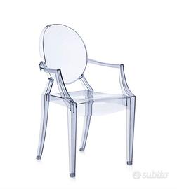 Sedia Louis Ghost Kartell