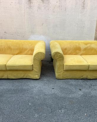 Coppia Divani in tessuto vendibili singolarmente