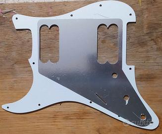 Pickguard Battipenna Stratocaster Humbucker Bianco