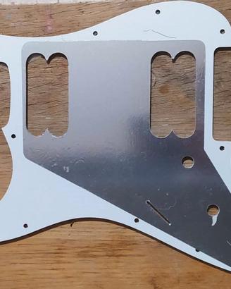 Pickguard Battipenna Stratocaster Humbucker Bianco