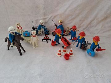 playmobil lotto soccorritori 3491 squadra pompieri