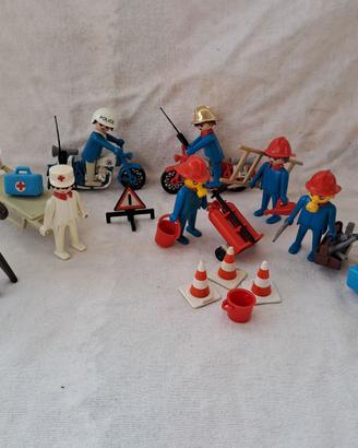 playmobil lotto soccorritori 3491 squadra pompieri