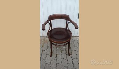 Sedia poltrona thonet epoca 800