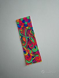 segnalibro dipinto a mano 