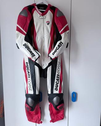 Tuta moto intera CANGURO Ducati Corse by Dainese