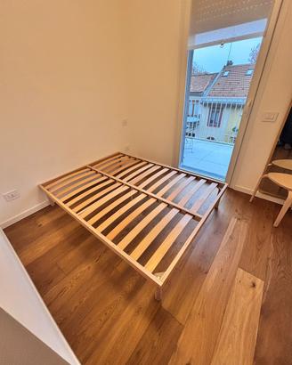 Struttura letto in legno 140 x 190