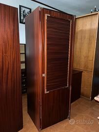 Armadio vintage in ciliegio, Stile Marina