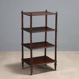 Etagere in Rovere Tinto Noce - Metà XIX Secolo