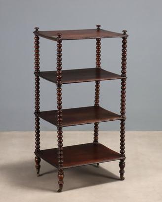 Etagere in Rovere Tinto Noce - Metà XIX Secolo