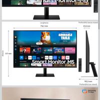 🖥️ Monitor 32” Samsung Smart Monitor M5 S32DM500EU