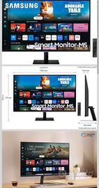 🖥️ Monitor 32” Samsung Smart Monitor M5 S32DM500EU